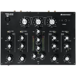 Omnitronic TRM-402, Mischpult, Schwarz