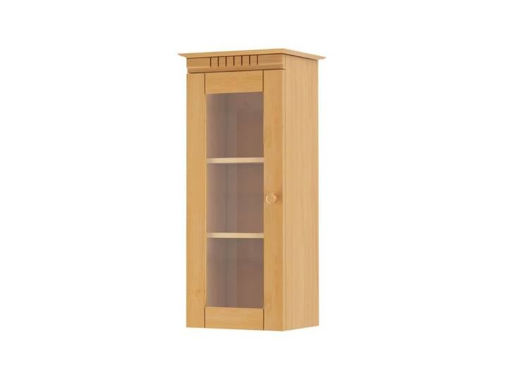 Cubrix-armoire Murale 1 Porte vitrée Teintée/cirée