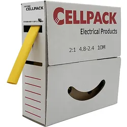 BBC Cellpack Schrumpfschlauch in Abrollbox 10m SB/4.8-2.4/gelb/10m