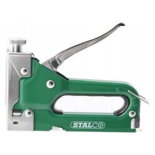 Stalco Handtacker - Tacker für Holz Stoff Möbel Dachpappe, stapler gun, staple gun, holztacker mit k (24878376)