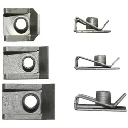 Dresselhaus, Muttern + Unterlegscheiben, BLECHMUTTER M5/METR. GEW. (M5)