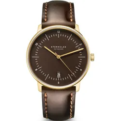 STERNGLAS - NAOS - EDITION HERITAGE - espresso - Bridle 20 dunkelbraun / 38 MM