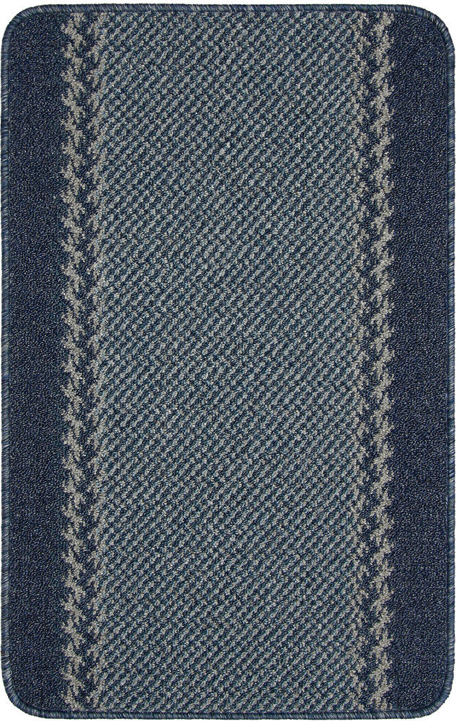 Lark Manor Draco Kitchen Mat Blue Rectangle 133 x 190cm