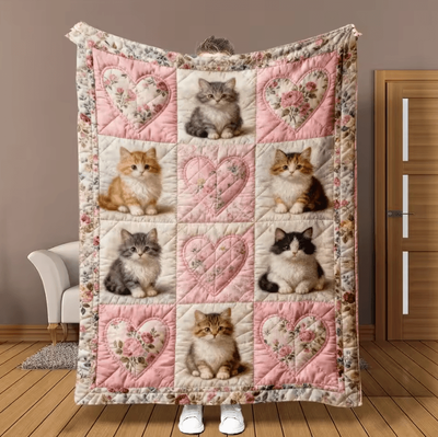 Inspire Curations Vintage Patchwork Dinosaur Flannel Throw Blanket 10 130x150cm