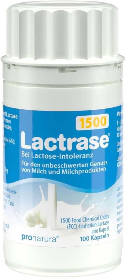 LACTRASE PRO NATURA Lactrase 1.500 Fcc Kapseln