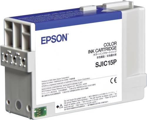 Epson Druckerpatrone SJIC15P Original Cyan, Magenta, Gelb C33S020464