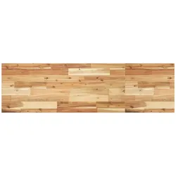 vidaXL Tischplatte Rechteckig 120x40x2 cm Massivholz Akazie