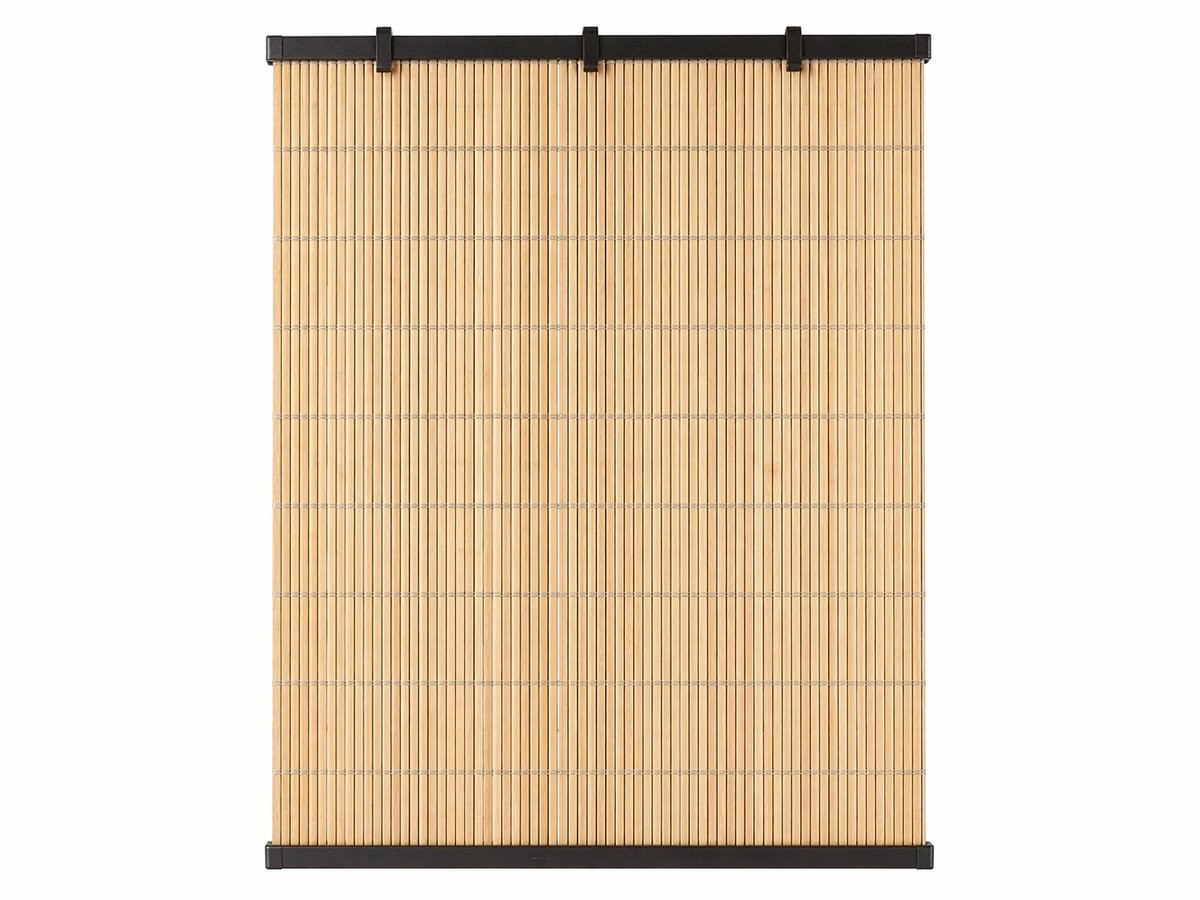 Pan Jap Bamboe Japans paneel gordijn met bamboe latjes, natuurlijk lichtdoorlatend, 50 x 260 cm
