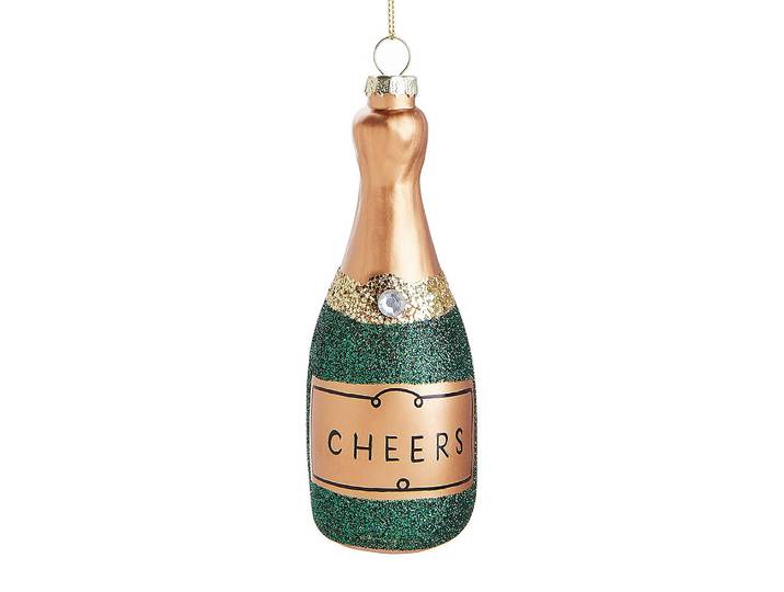 Baumanhänger Cheers 5 x 15 x 5cm Grün/Grün