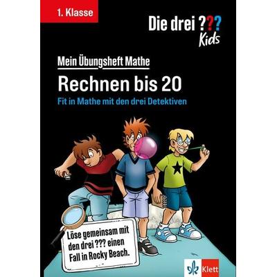Die drei ??? Kids: Mein Übungsheft Mathe 1. Klasse - Rechnen bis 20, Taschenbuch von , Klett Lerntraining bei PONS Langenscheidt GmbH,