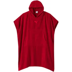 PUMA teamADDITIONS Poncho Herren 40 - dark crimson S/M