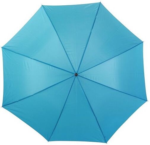 Parapluie personnalisable golf bois polyester métal bleu clair