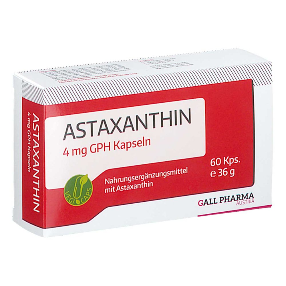 Hecht-Pharma GmbH Astaxanthin 4 mg Gph Kapseln 04699356