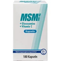 MSM 500 mg+Glucosamine Kapseln 180 St