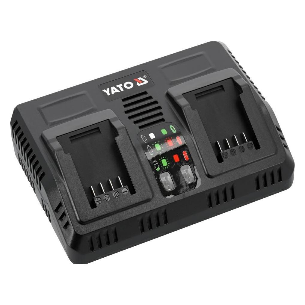 Yato YT. SMART CHARGER DUAL 18V (2.4-4.5A) (YT-828501)