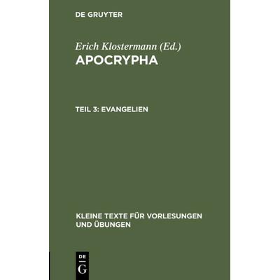 Evangelien, Gebundene Ausgabe von , De Gruyter, 978-3-11-123577-6