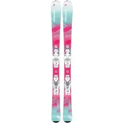 HEAD Kinder All-Mountain Ski Joy Easy + JRS 4.5 GW CA, Größe 107 in Grün Grün