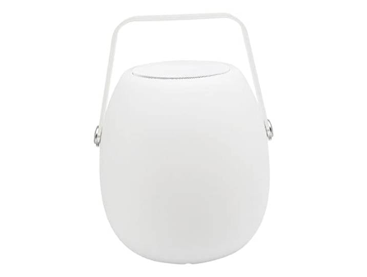 Lumisky Baladeuse Enceinte Bluetooth sans Fil LED Blanc/Multicolore dimmable So Play H30cm avec télécommande