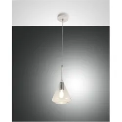 Fabas Luce, Pendelleuchte, Pendelleuchte Tris E27 Ø200mm Transparent (E27)