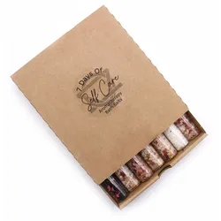 Bath Salts in Vials - Gift Pack of 7