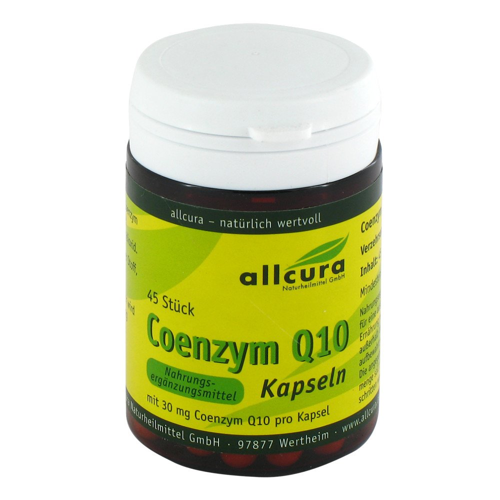 allcura Naturheilmittel GmbH Coenzym Q10 Kapseln a 30 mg 01802931