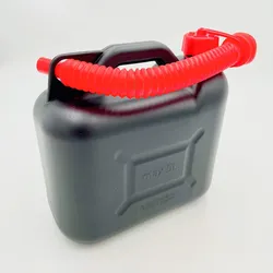 Kraftstoffkanister Kunststoff schwarz 5 Liter Benzinkanister Dieselkanister