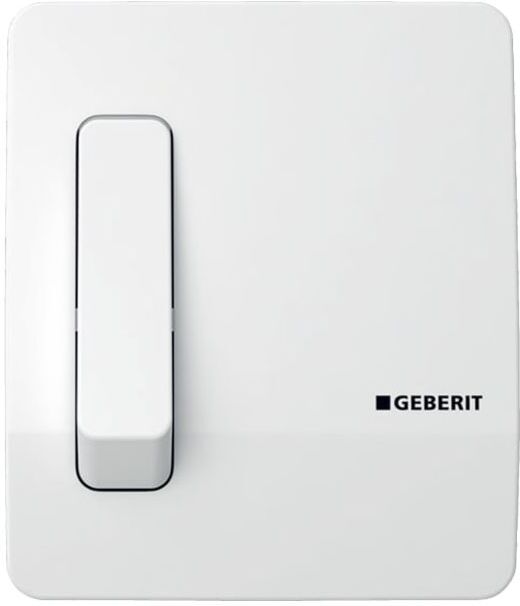 Geberit Handauslösung, pneumatisch 115558111 für Urinal Abdeckpl. weiß alpin