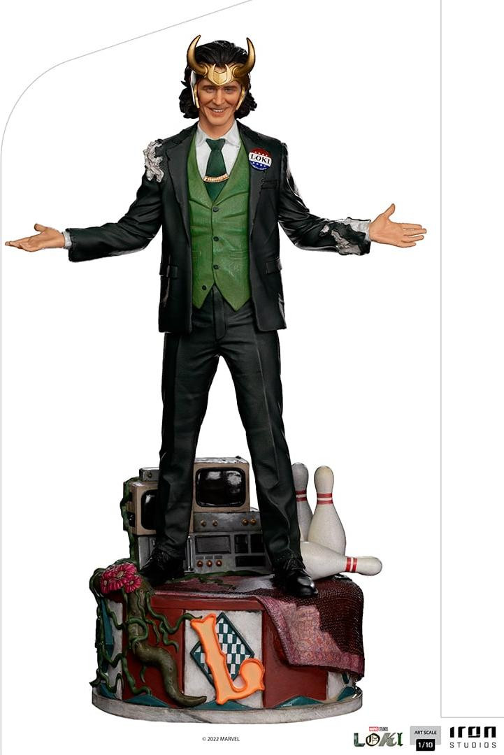 Iron Studios Loki President Variant Art Scale Figuur, 25 cm