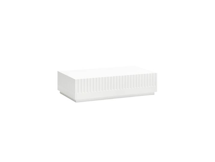 Design Couchtisch „Doric“ 110 x 60 cm Weiss Teulat