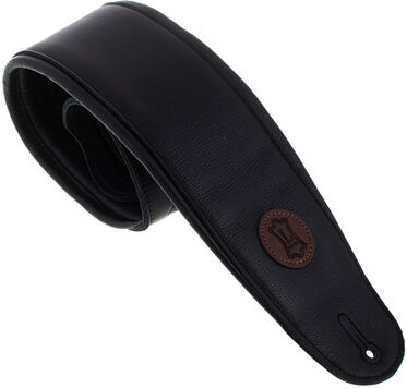 "Levys Leather Strap 4,5"" BK "