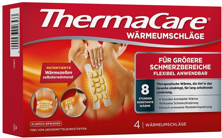ThermaCare für größere Schmerzbereiche