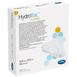 HydroTac comfort Schaumverband 12,5x12,5cm 10 St