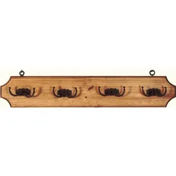 Mexico Kleiderhalter 100cm Massivholz Pinie  Mexiko Möbel Mexikanisch
