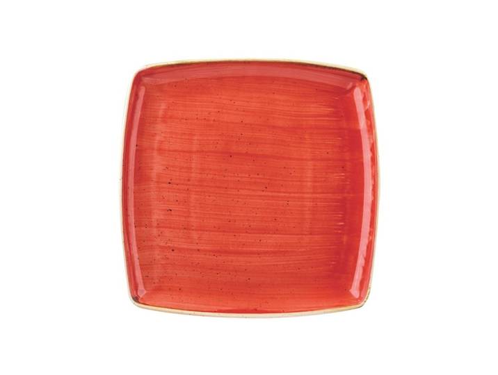 Churchill Platte Stonecast rot Porzellan Quadratisch B 26.8 cm