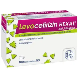 Levocetirizin HEXAL bei Allergien 5 mg