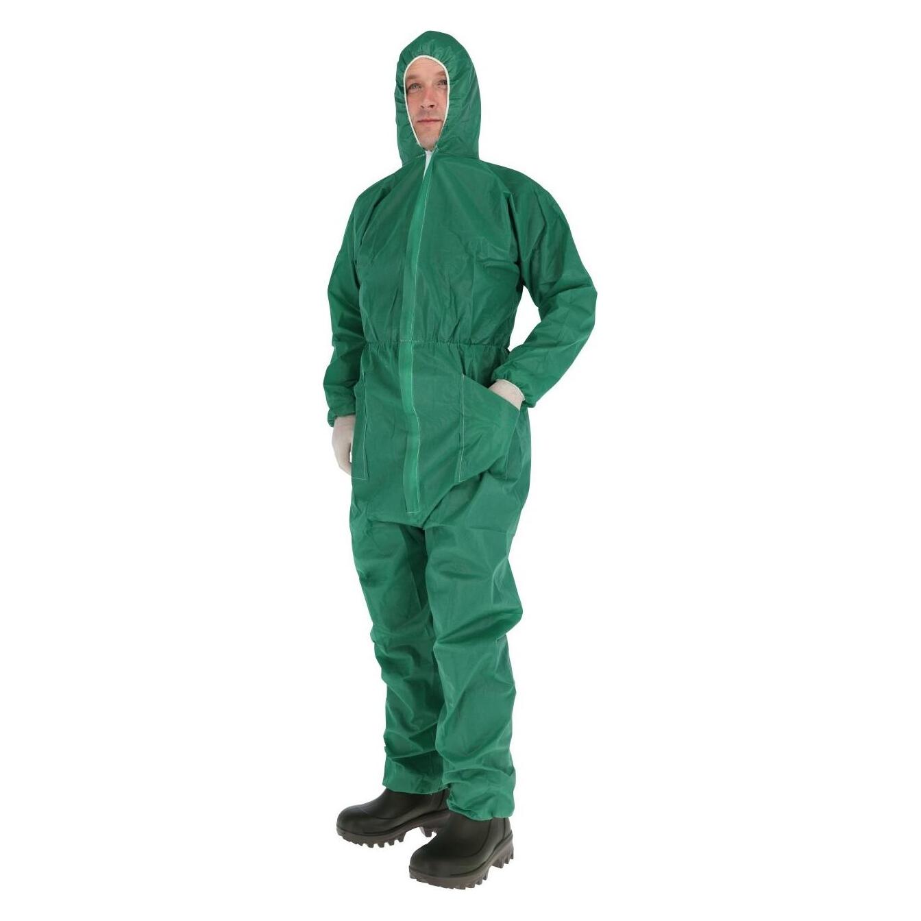 Kerbl PP Einweg Overall grün Gr. XXL (XXL) (34384)