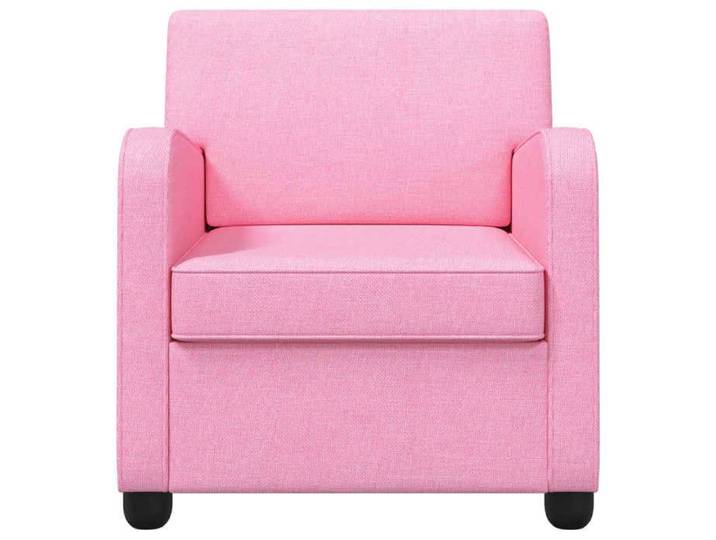 Rose Chaise confortable LEMON Fauteuil Rose Tissu Pour maison/bureau_22255