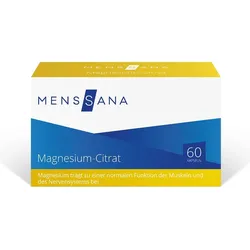 MensSana MAGNESIUMCITRAT 60 St Kapseln