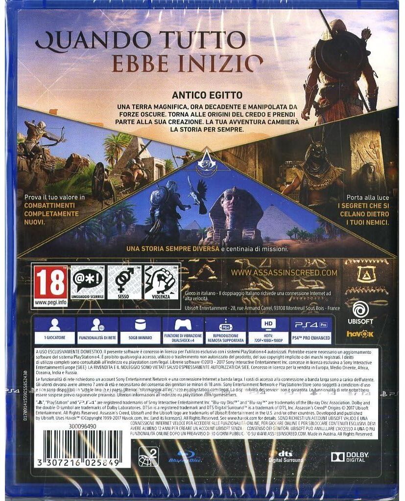 Assassin’s Creed Origins (Sony PlayStation 4)