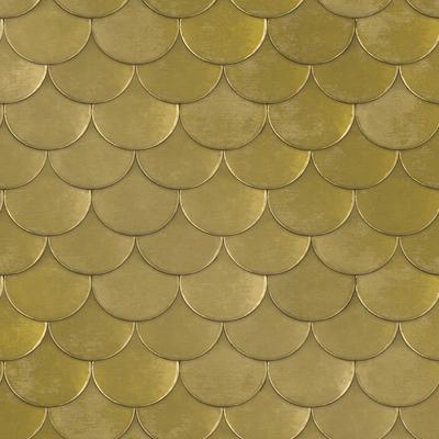 Tempaper Brass Belly by Genevieve Gorder Peel and Stick Wallpaper