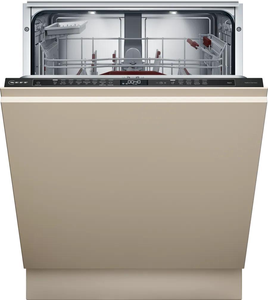 Neff N 70, Voll integriert, Standardgröße (60 cm), Schwarz, Berührung, 1,75 m, 1,65 m