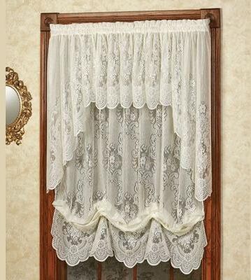Touch of Class Vanessa Balloon Shade 56 x 84, 56 x 84, Antique Gold