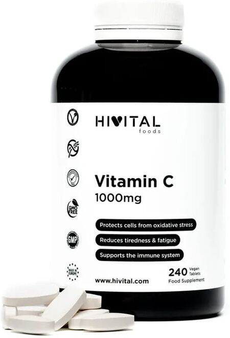 Hivital Foods Vitamin C 1000 mg 240 Tabs