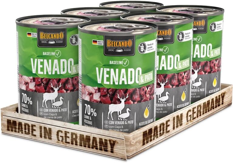 Belcando Baseline Veado & Pato 6 uds x 400g