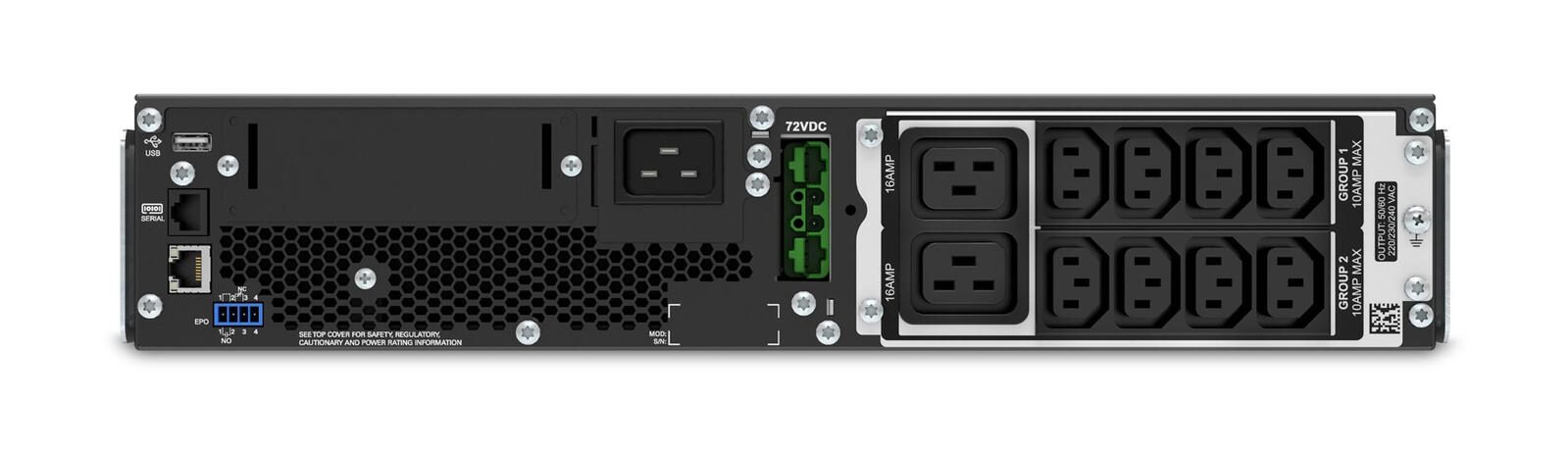 APC Smart-UPS SRT 2200VA, RM, 230V (SRT2200RMXLI)