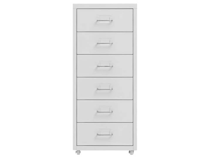 Classeur mobile - CLOUD - Armoire de bureau - Gris 28x41x69 cm Métal a238