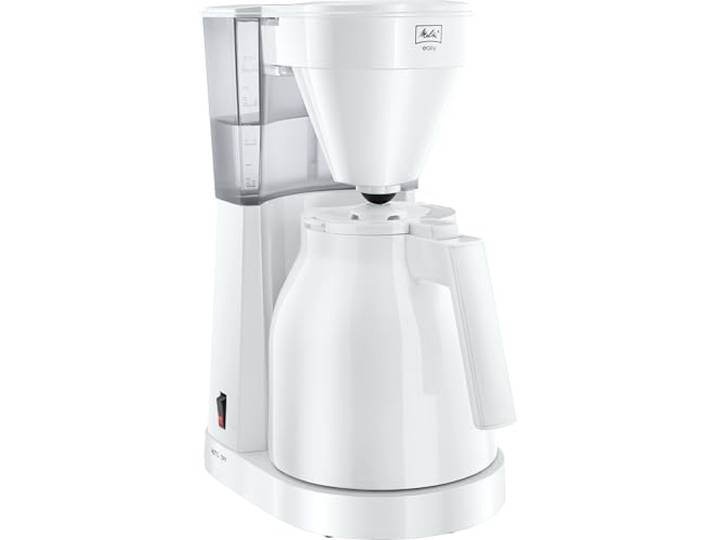 Melitta Easy Therm – Filterkaffeemaschine mit Thermkanne, für bis zu 8 Tassen Kaffee, in Weiß