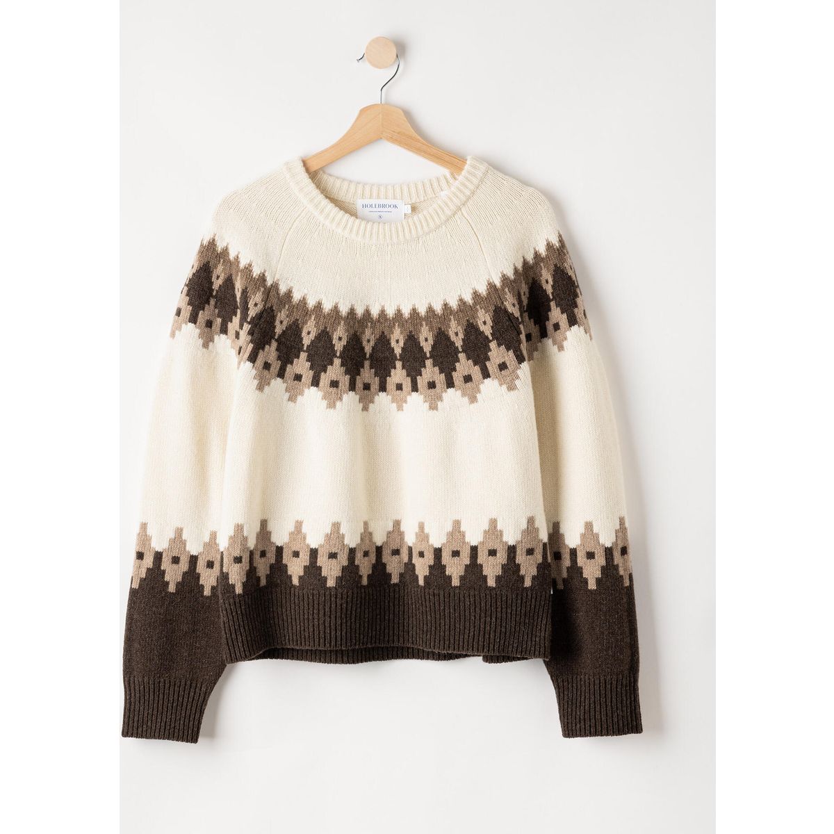 Holebrook Vigdis Crew brown (multi color) (781) XL A62405-781-XL