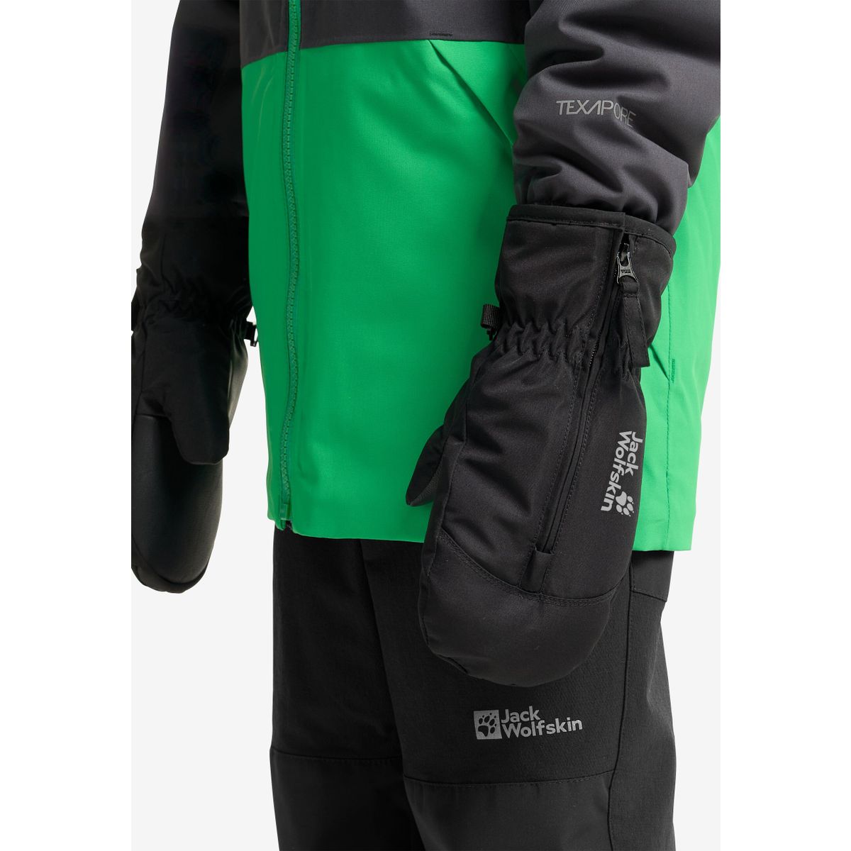 Jack Wolfskin Easy Zip Mitten K black (6000) 92 A65247_6000_K04