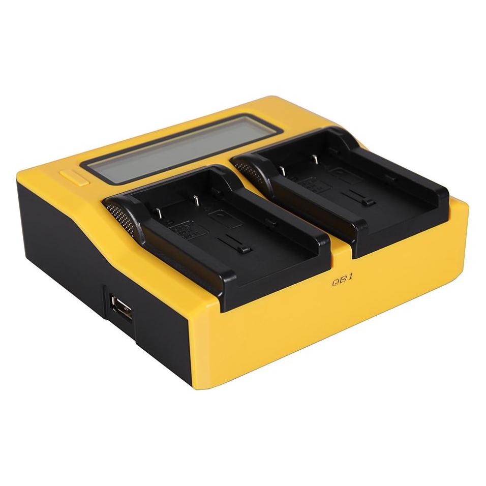 Patona Dual LCD USB Ladegerät f. Canon NB-2L BP2L12 BP-2L12 BP2L14 BP-2L14 (Kamera Akku Ladegerät) (34651657)